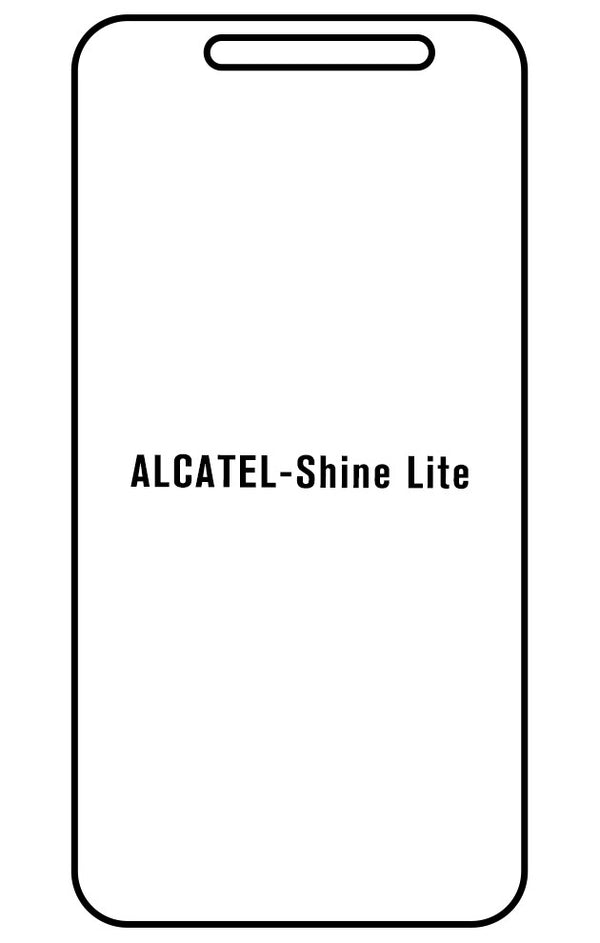Film hydrogel Alcatel Shine Lite5(080X) - Film écran anti-casse Hydrogel