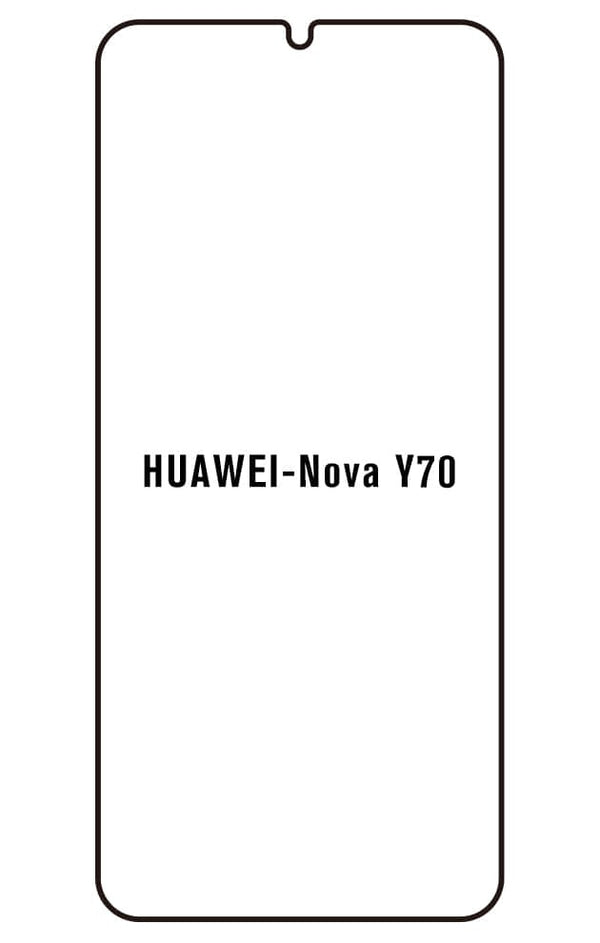 Film hydrogel pour écran Huawei Nova Y70