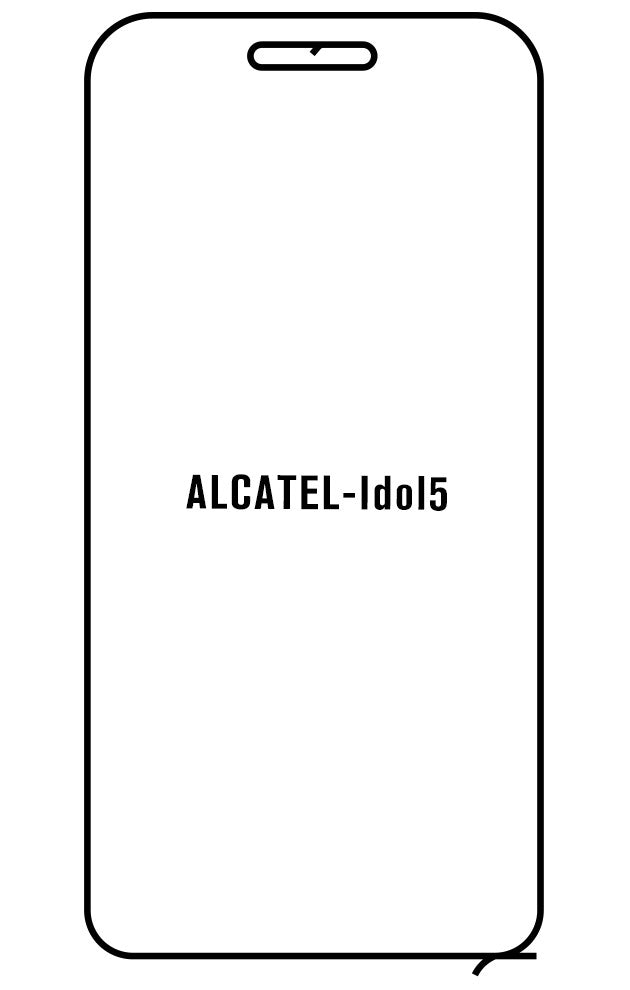 Film hydrogel Alcatel Idol5 - Film écran anti-casse Hydrogel