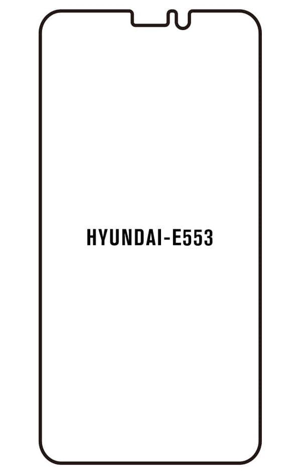 Film hydrogel pour écran Hyundai E553