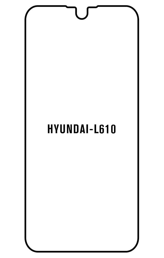 Film hydrogel pour écran Hyundai L610
