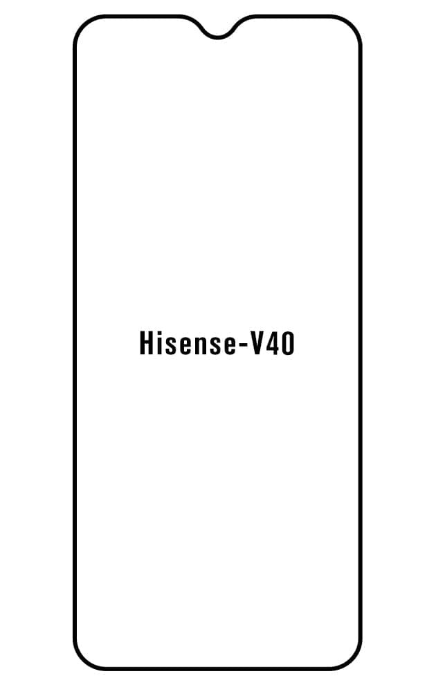 Film hydrogel pour Hisense V40