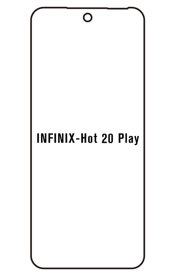 Film hydrogel pour Infinix Hot 20 Play