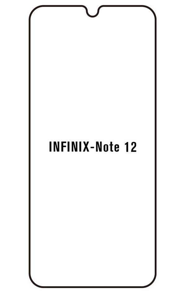 Film hydrogel pour écran Infinix Note 12