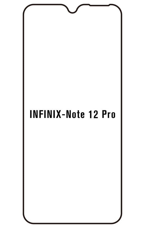 Film hydrogel pour écran Infinix Note 12 Pro 5G