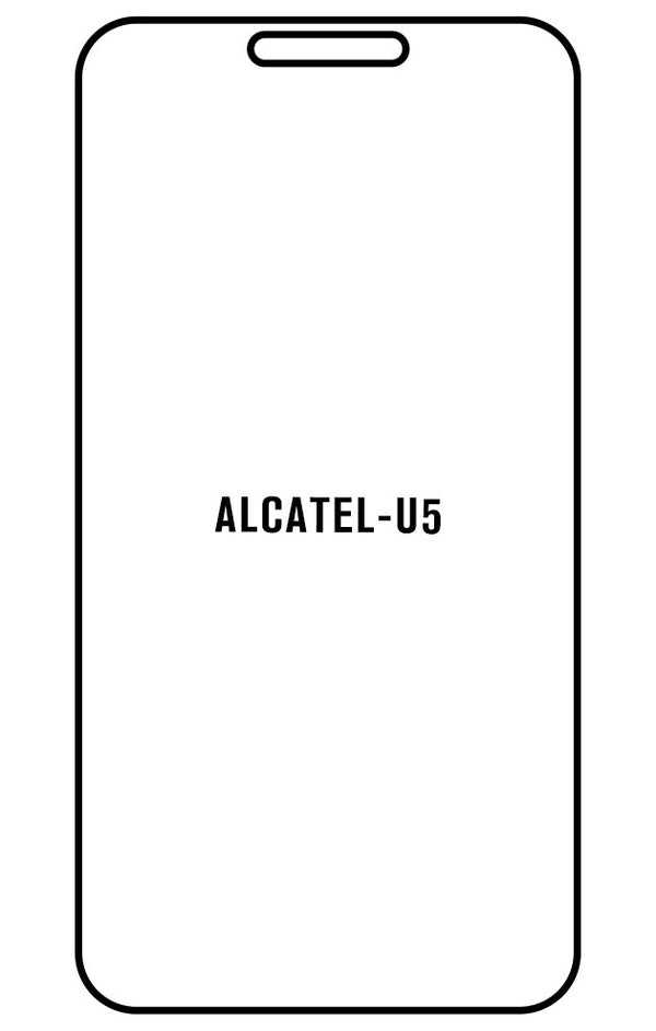 Film hydrogel Alcatel U5 - Film écran anti-casse Hydrogel