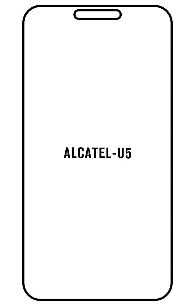 Film hydrogel Alcatel U5 - Film écran anti-casse Hydrogel