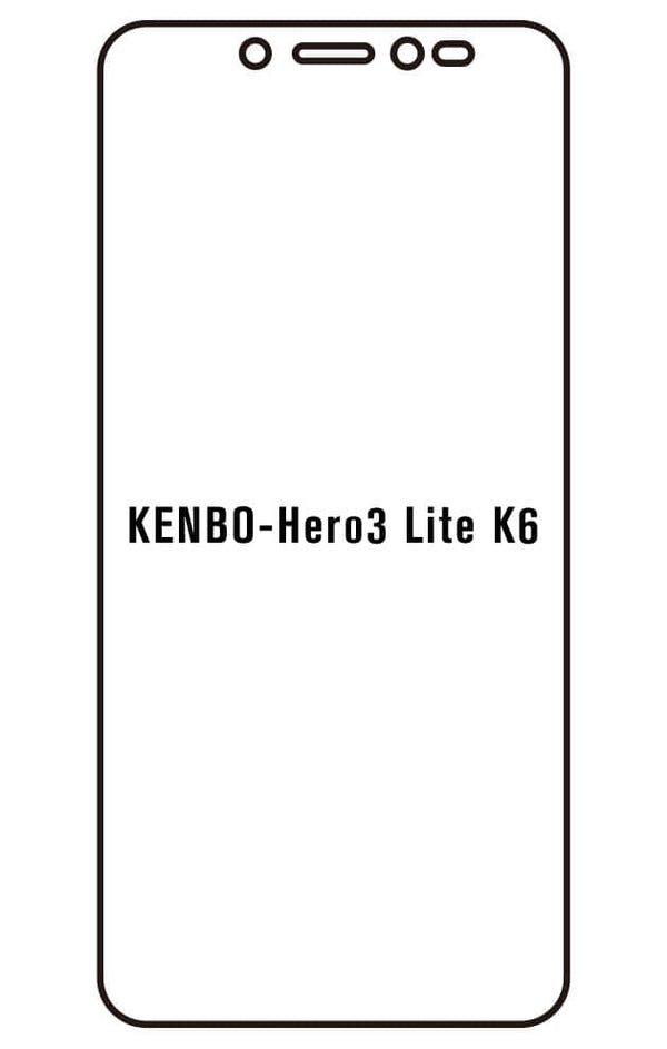 Film hydrogel pour Kenbo Hero3 Lite K6