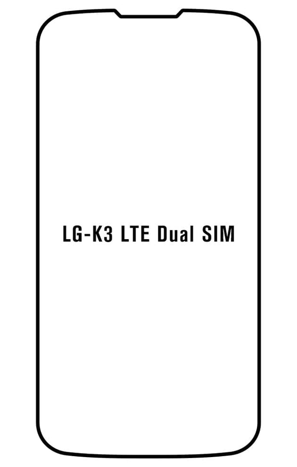 Film hydrogel pour LG K3 LTE Dual SIM
