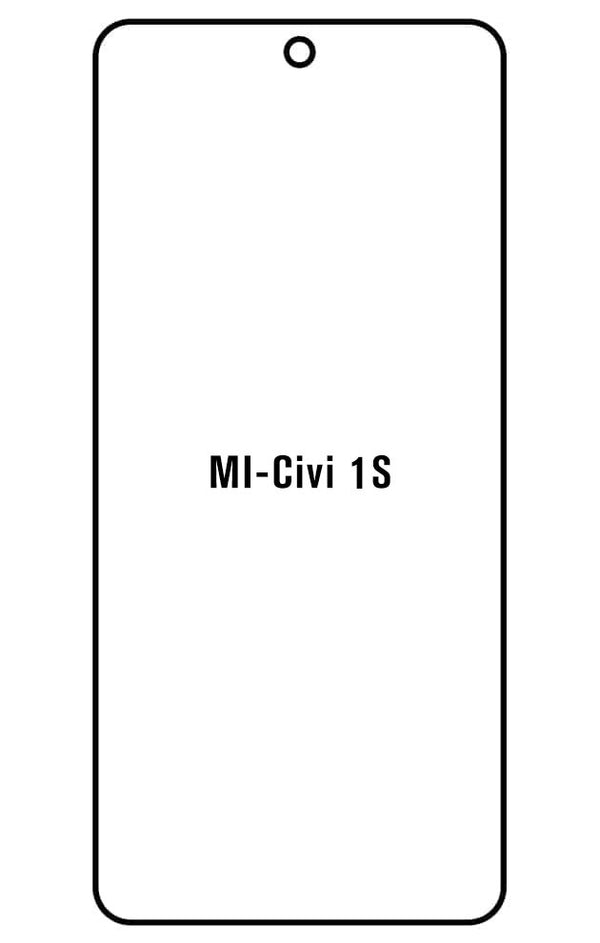 Film hydrogel pour écran Xiaomi Mi Mi Civi 1S
