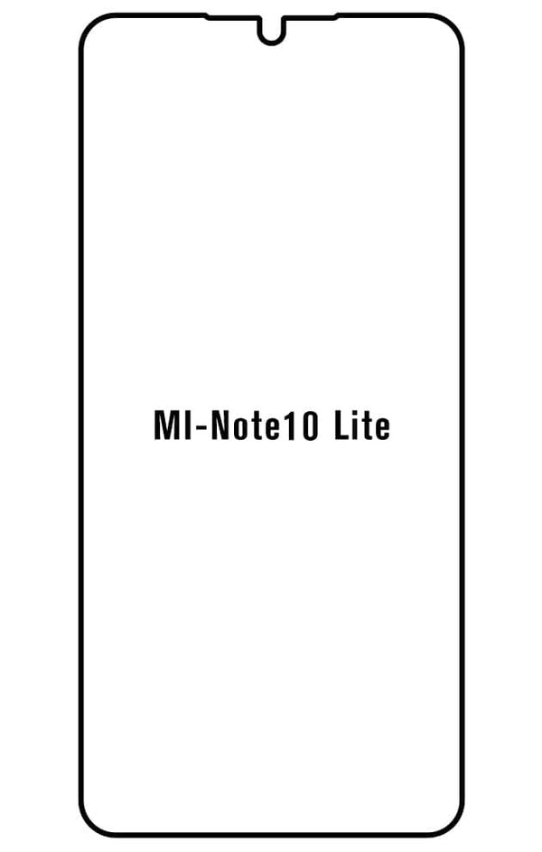Film hydrogel pour écran Xiaomi Mi Note10 Lite