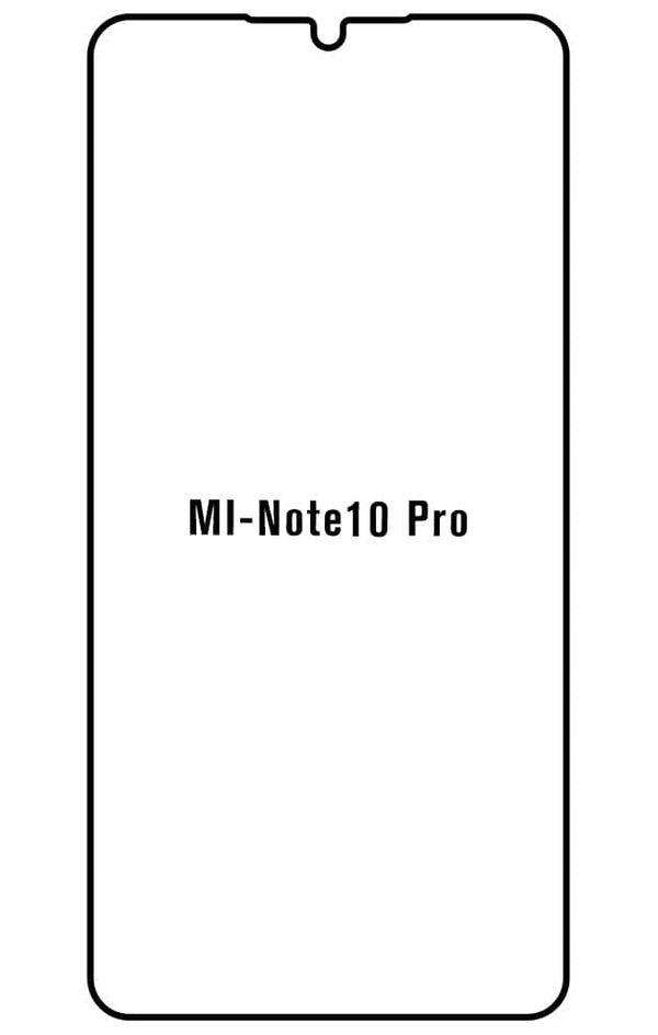Film hydrogel pour Xiaomi Mi Note10 Pro