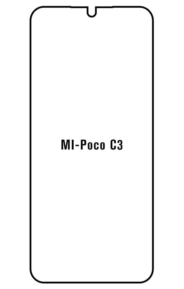 Film hydrogel pour Xiaomi Mi Poco C3