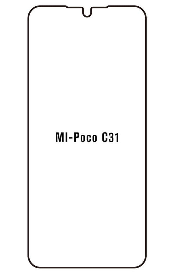 Film hydrogel pour écran Xiaomi Mi Poco C31