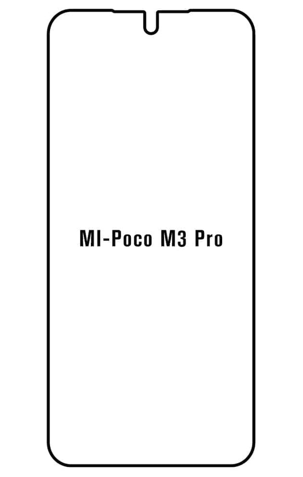 Film hydrogel pour écran Xiaomi Mi Poco M3 Pro 5G