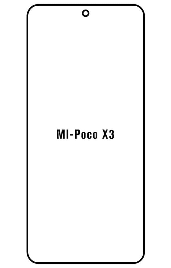 Film hydrogel pour Xiaomi Mi Poco X3