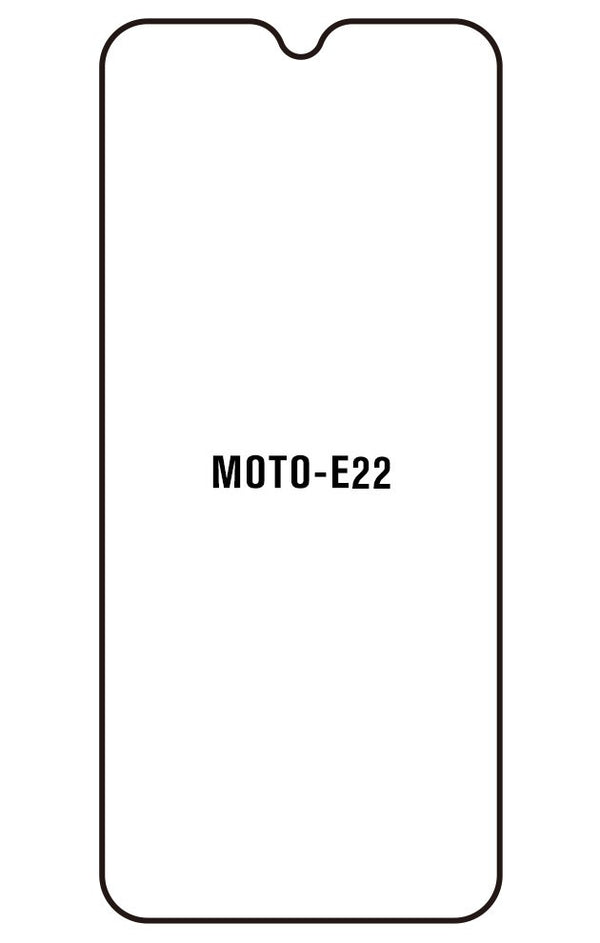 Film hydrogel pour écran Motorola E22 - E22i