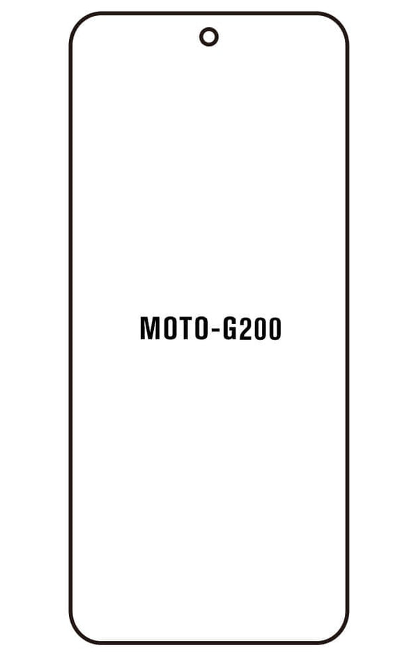 Film hydrogel pour écran Motorola G200 5G