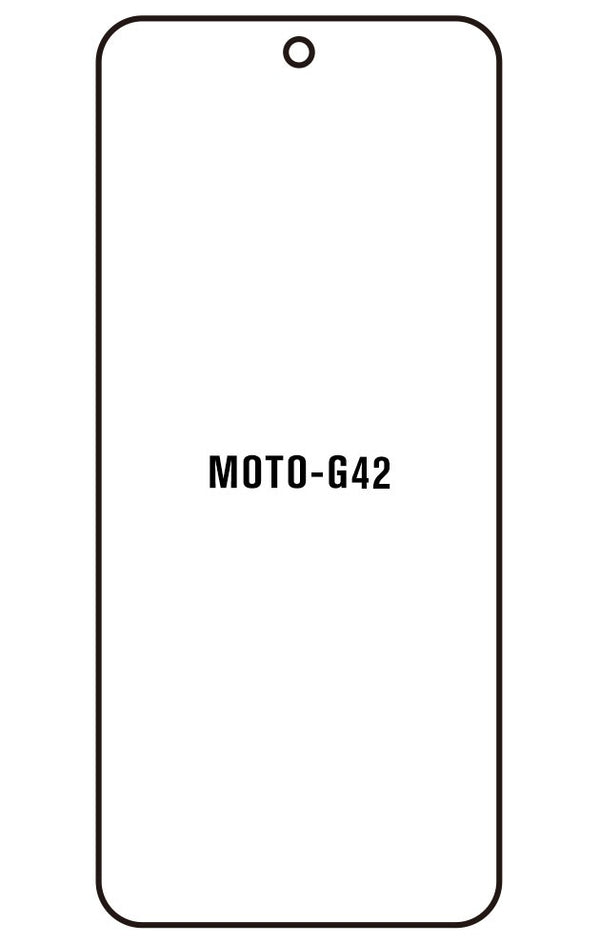 Film hydrogel pour écran Motorola G42