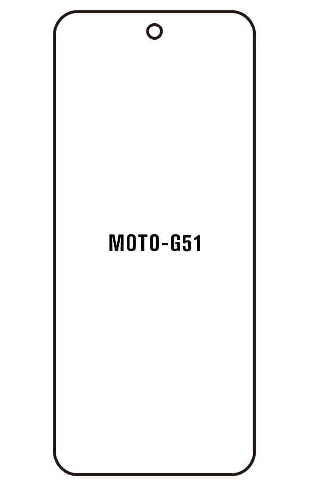 Film hydrogel pour écran Motorola G51 5G