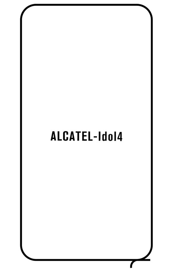 Film hydrogel Alcatel Idol4 - Film écran anti-casse Hydrogel