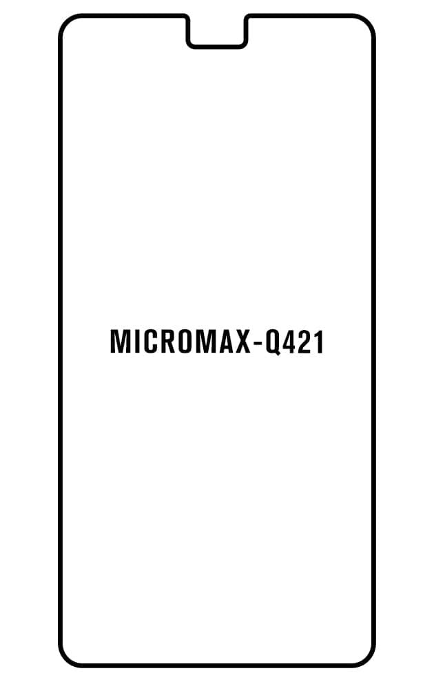 Film hydrogel pour écran Micromax Q421