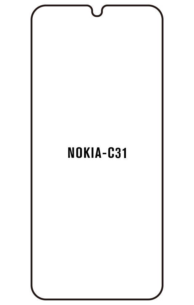 Film hydrogel pour écran Nokia C31