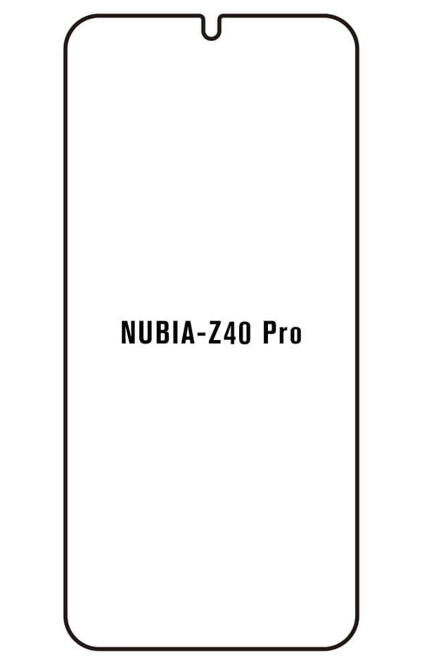 Film hydrogel pour Nubia Z40 Pro