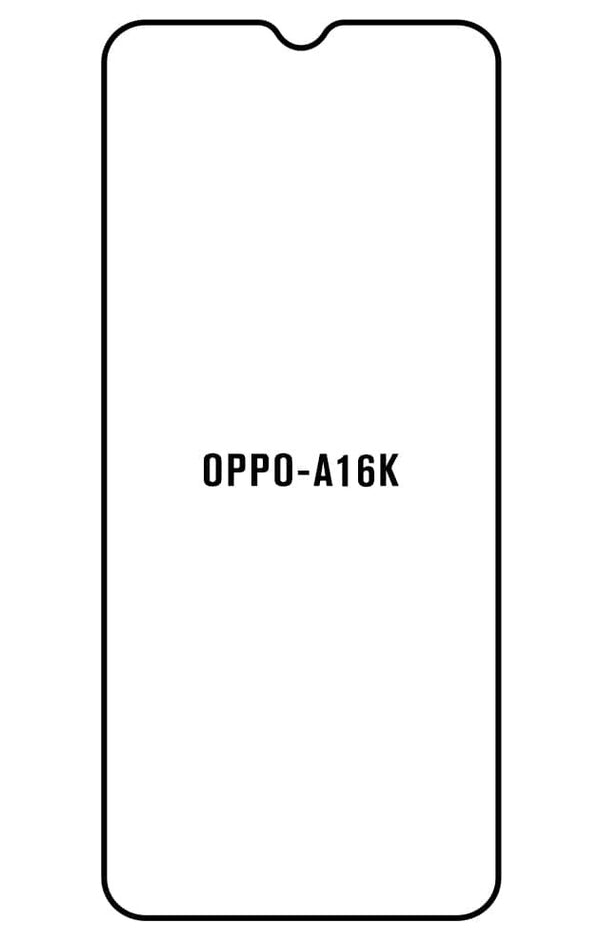 Film hydrogel pour écran Oppo A16K