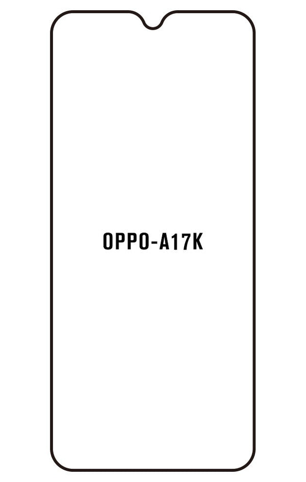 Film hydrogel pour Oppo A17k（India）