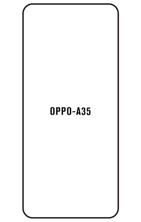 Film hydrogel pour écran Oppo A35 (2021)