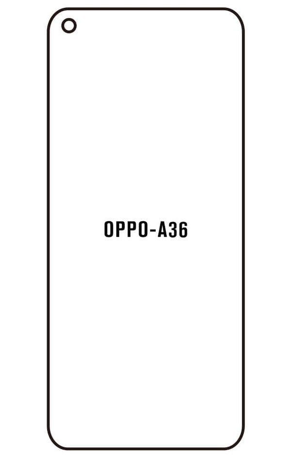 Film hydrogel pour écran Oppo A36
