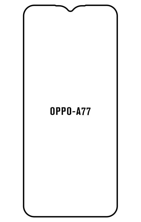 Film hydrogel pour Oppo A77 4G (India)