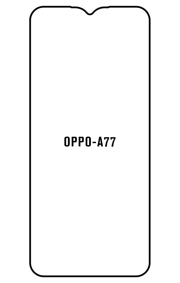 Film hydrogel pour Oppo A77 4G (India)