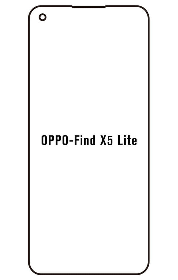 Film hydrogel pour Oppo Find X5 Lite
