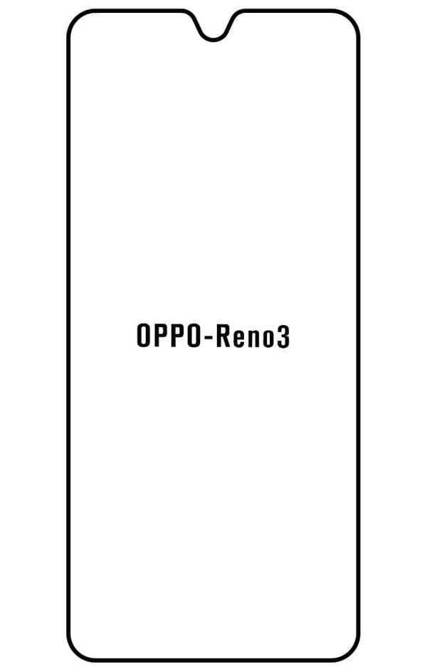 Film hydrogel pour écran Oppo Reno 3 5G - Reno 3 Youth