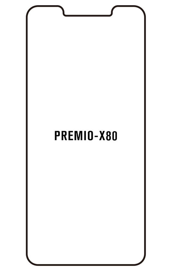 Film hydrogel pour Premio X80