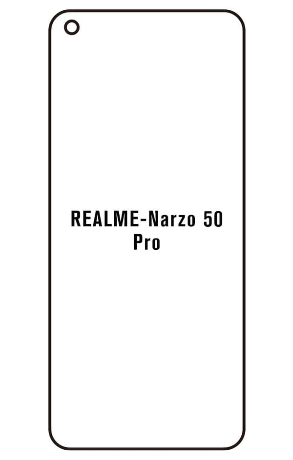Film hydrogel pour écran Realme Narzo 50 Pro 5G