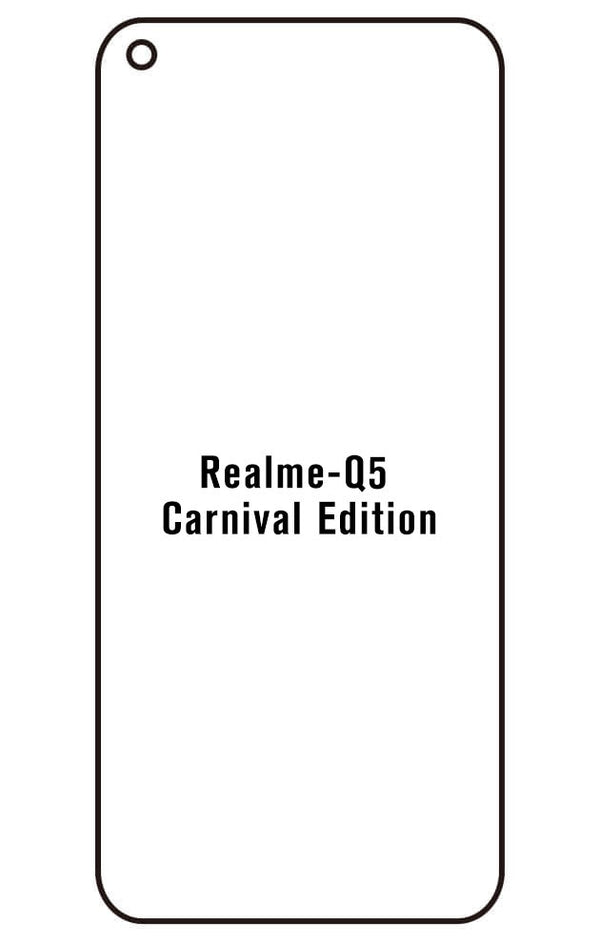 Film hydrogel pour écran Realme Q5 Carnival Edition