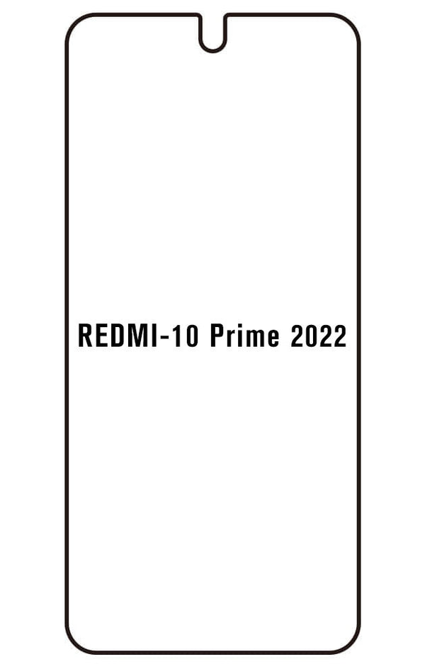 Film hydrogel pour écran Xiaomi Redmi 10 Prime 2022