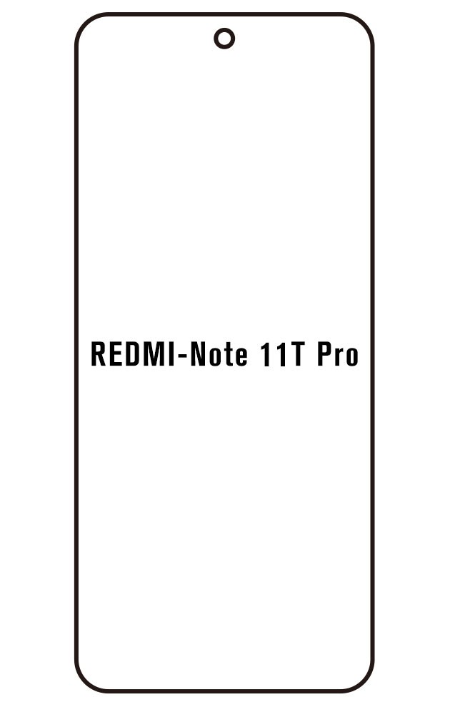 Film hydrogel pour Xiaomi Redmi Note 11T Pro