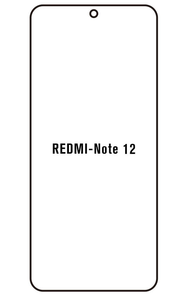 Film hydrogel pour Xiaomi Redmi Note 12 5G