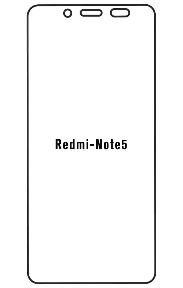 Film hydrogel pour écran Xiaomi Redmi Note 5