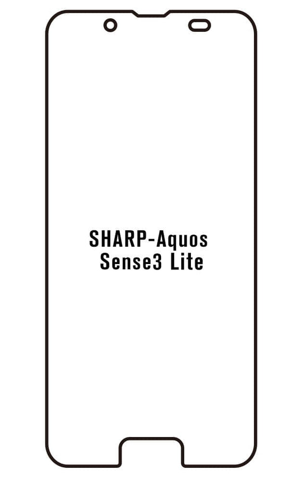 Film hydrogel pour écran SHARP Aquos Sense 3 Lite