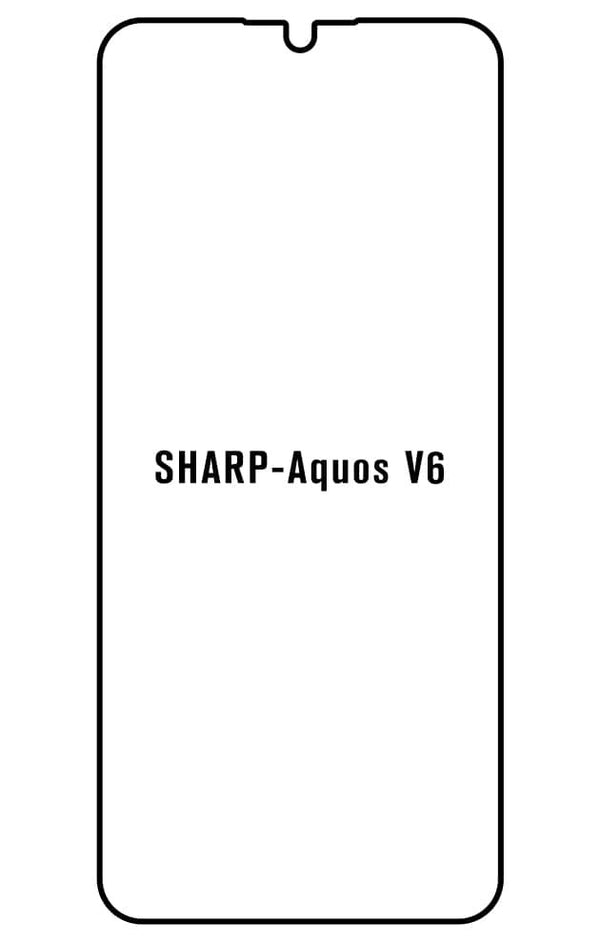Film hydrogel pour SHARP Aquos V6 - Aquos V6 Plus