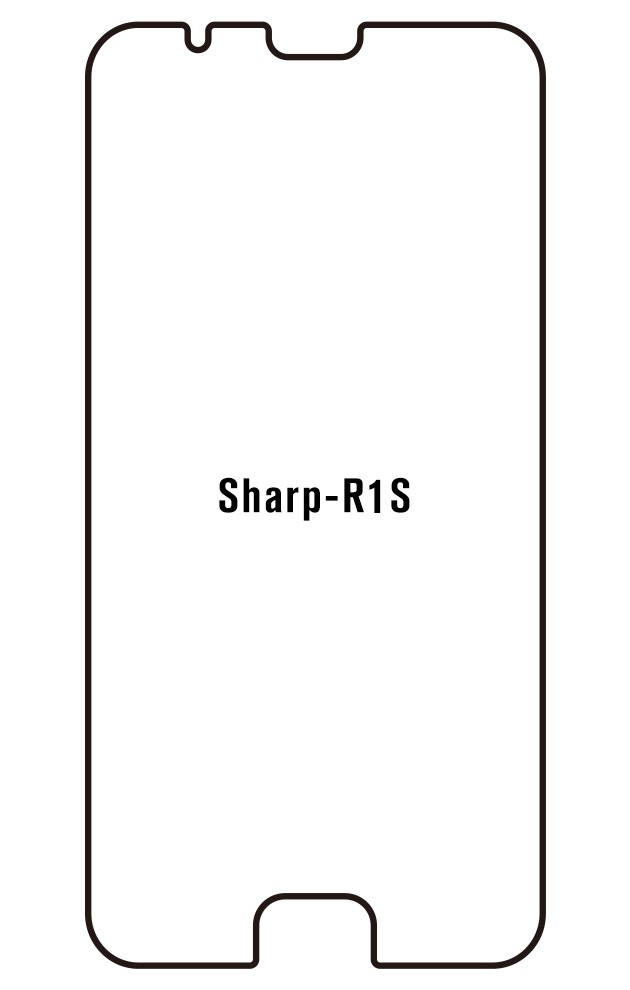 Film hydrogel pour écran SHARP R1S