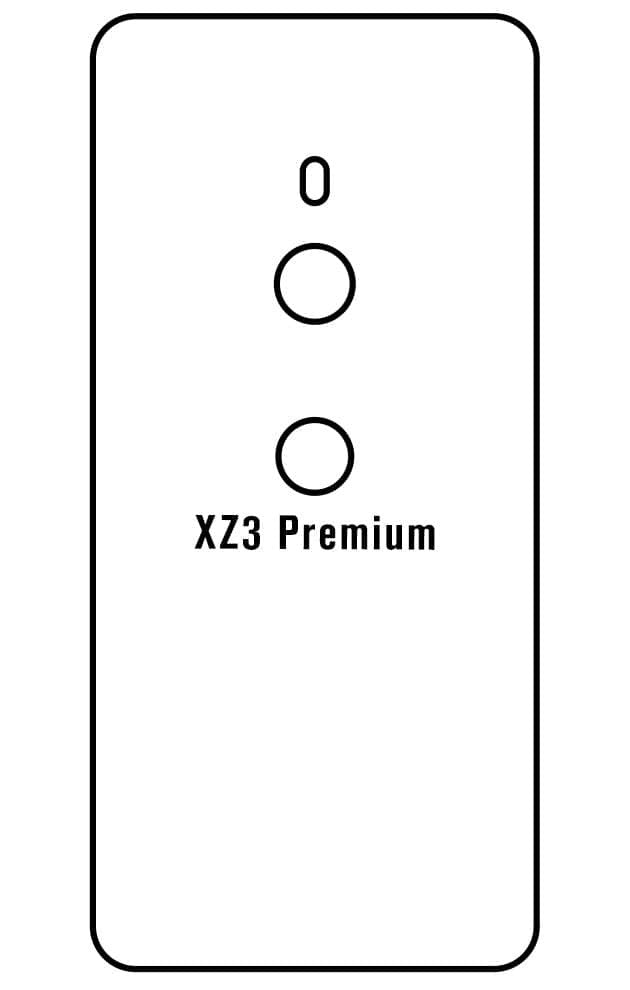 Film hydrogel pour écran Sony XZ3 Premium