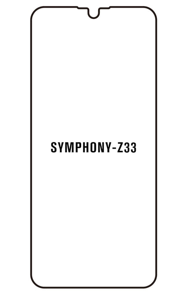Film hydrogel pour Symphony Z33