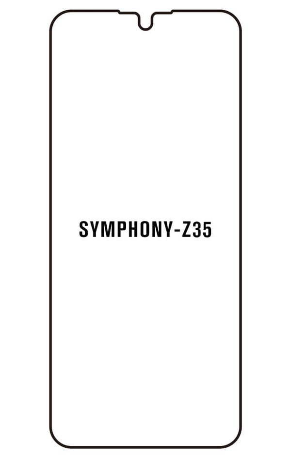 Film hydrogel pour écran Symphony Z35