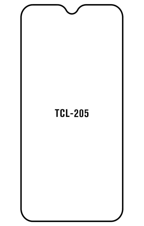 Film hydrogel pour TCL 205